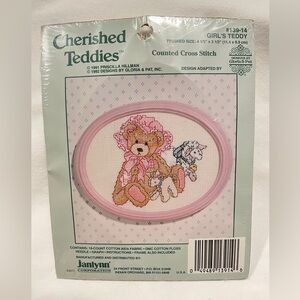 Cherished Teddies Counted Cross Stitch Kit